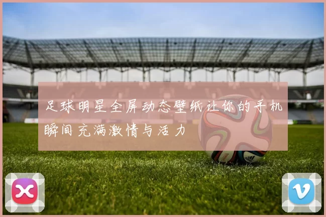 足球明星全屏动态壁纸让你的手机瞬间充满激情与活力